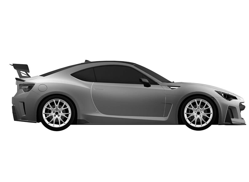 Illustration for article titled These Are The Patent Drawings For A Super-Hot Subaru BRZ